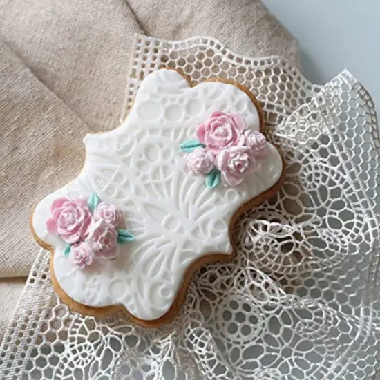 Style 2 Plaque Frame Cookie Cutter 4Pcs {5}