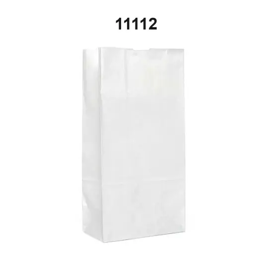 White Packaging Bags 7'' x 4 1/2'' x 13 3/4'' {2}