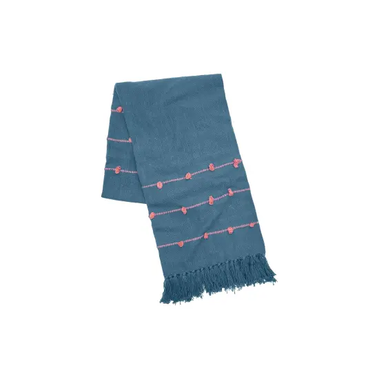 Tabb Mallard & Hibiscus 50" x 60" Throw Blanket {1}