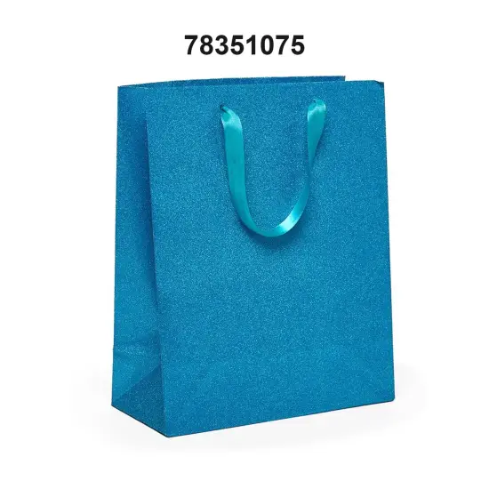 Glitter Grain Euro Totes 7'' x 3 7/8'' x 9 1/16'' for Special Occasions Turquoise {3}