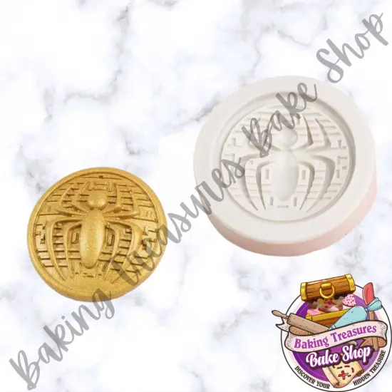 Spider Enblem Silicone Mold {2}