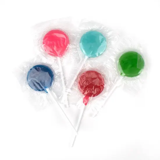 Just Candy Assorted Flat Lollipops {3}