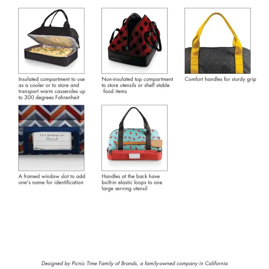 NFL Potluck Casserole Tote {3}