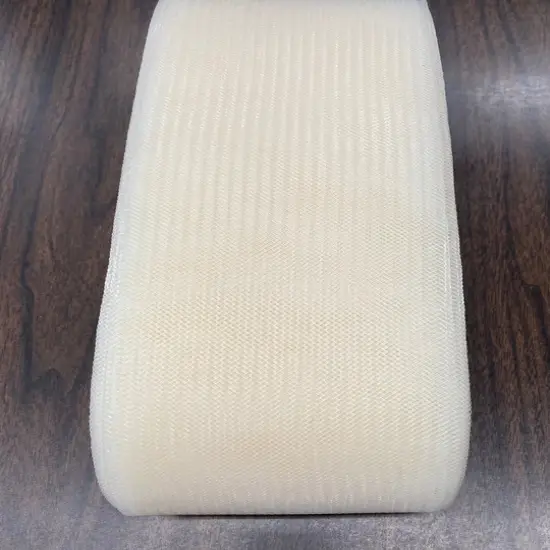 1 Yard Horsehair Braid Boning Stiff Crinoline Trim for Bridal, Quincea&ntilde;era & Costume Design 4" Wide Ivory {1}