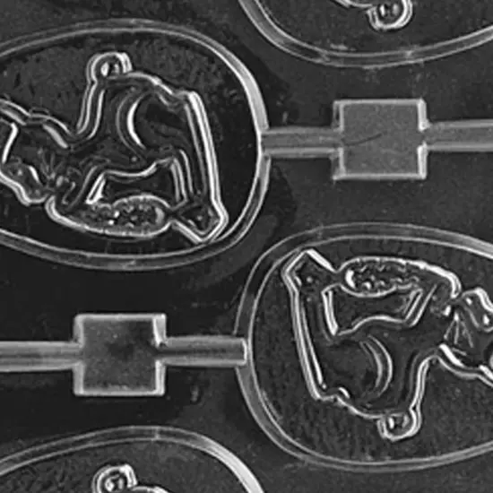 Easter Rabbit on Egg Lollipop Mold {3}