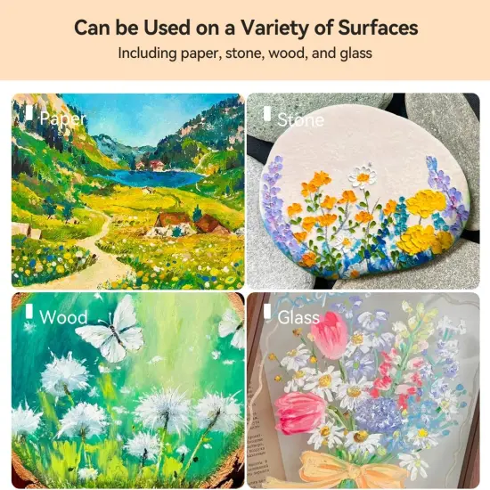 Oil Pastels, 12 Vibrant Colors Extra Large Oil Pastels Set A, Creamy texture Easy to Blend HAIYA Oil Pastels for Artists, Great for Filling in Large Areas {3}