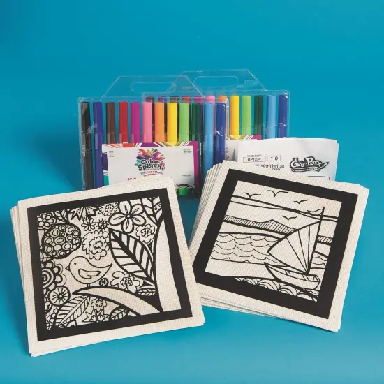 Sensory Coloring Craft Kit (Pack of 12) {3}