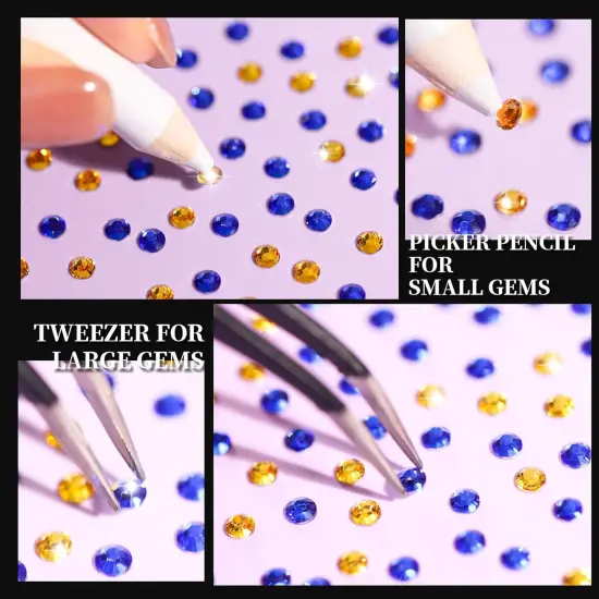 10k PCS Nail & Craft Rhinestones - Resin Flatback {5}