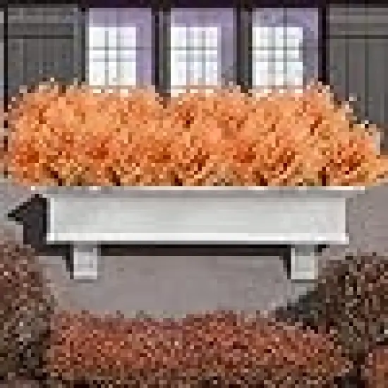 Flowers Fake Eucalyptus Flower Outdoor UV Resistant Fall Plants {6}