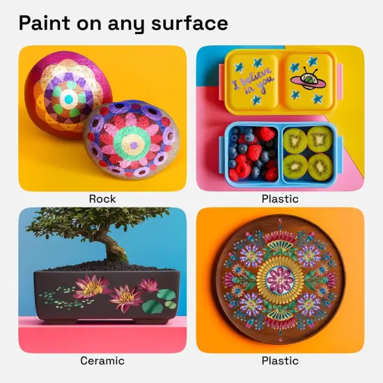 Dual Tip Acrylic Paint Markers {3}