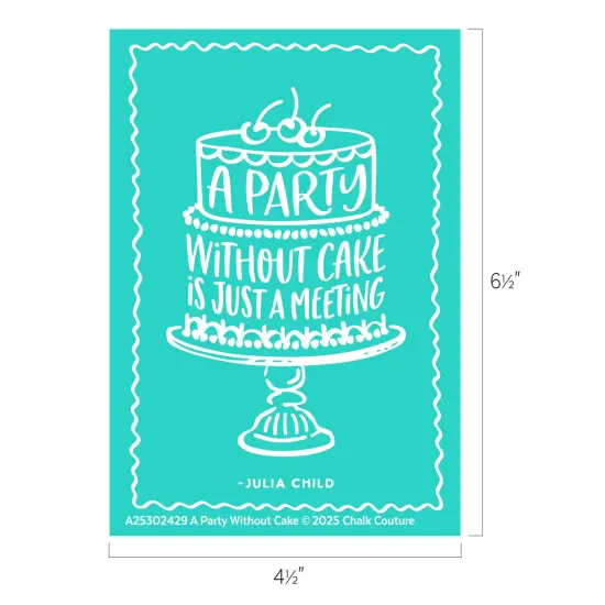 A Party Without Cake {1}