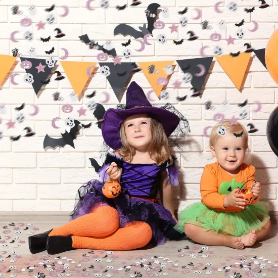 300 Pcs Halloween Confetti {5}