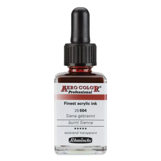 Schmincke Aero Color Professional Airbrush Color - 28 ml, Burnt Sienna {1}