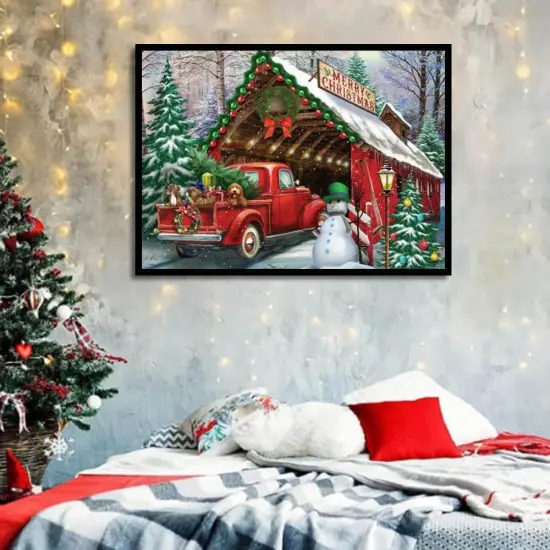 5D Christmas Diamond Painting Kits (11.8 * 15.8 inch) {2}