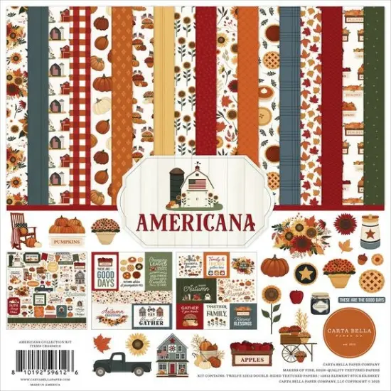 Carta Bella Americana Collection Kit {1}
