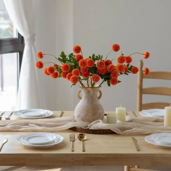 Realistic Floral Decorations for Wedding DIY Bouquet Centerpieces Shower Vase Home Decor {2}