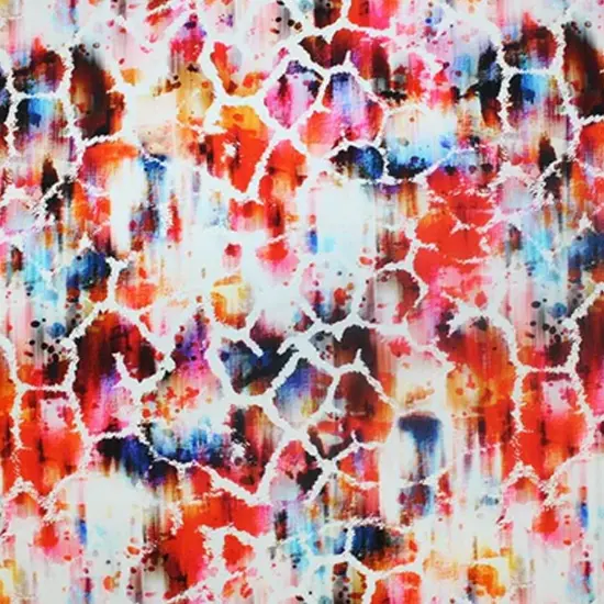 Wild Giraffe Printed Stretch Spandex Fabric {2}