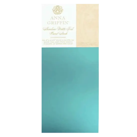 Slimline Matte Foil Cardstock {1}