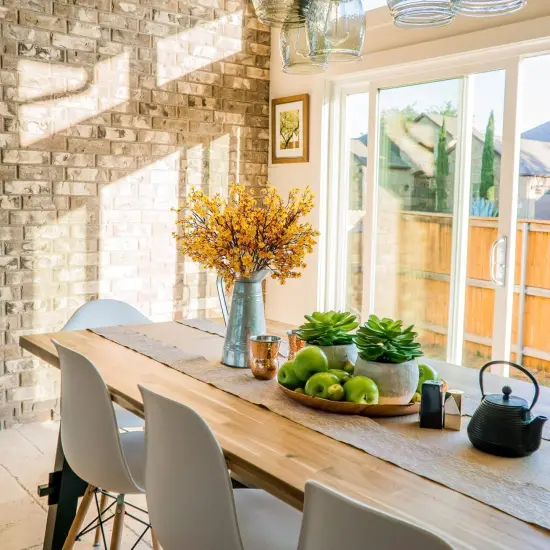 10 Pcs Artificial Babys Breath Flowers Orange {3}