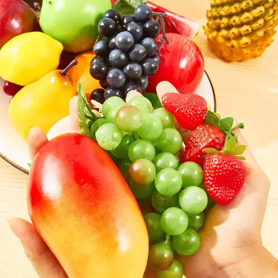 20 PCS Faux Fake Fruit Decorations {4}