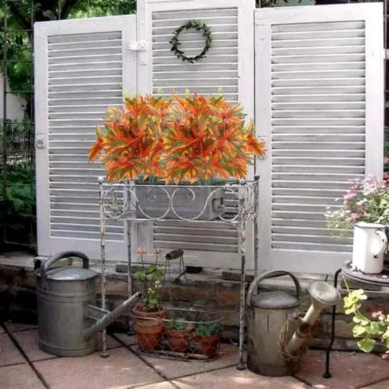 2PCS Artificial Fall Bushes {4}