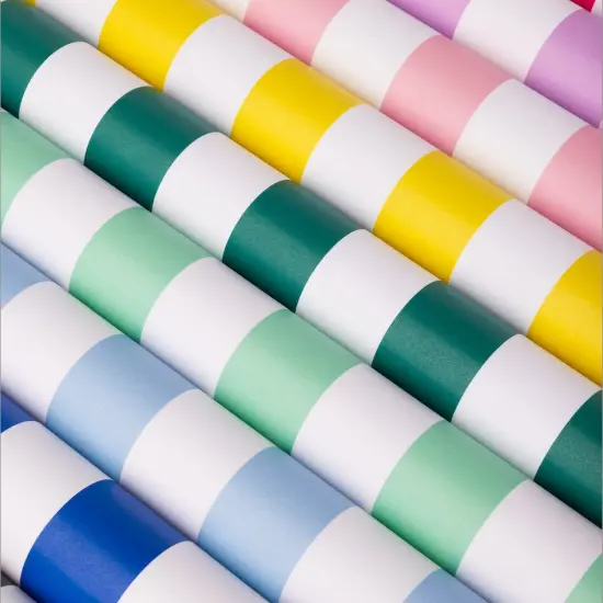 EMERALD GREEN SIGNATURE CABANA STRIPE TABLE RUNNER {5}