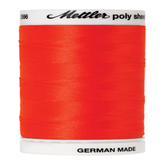 Devil Red (2596-1306) | Poly Sheen (800M / 875Y) | Mettler Thread {1}