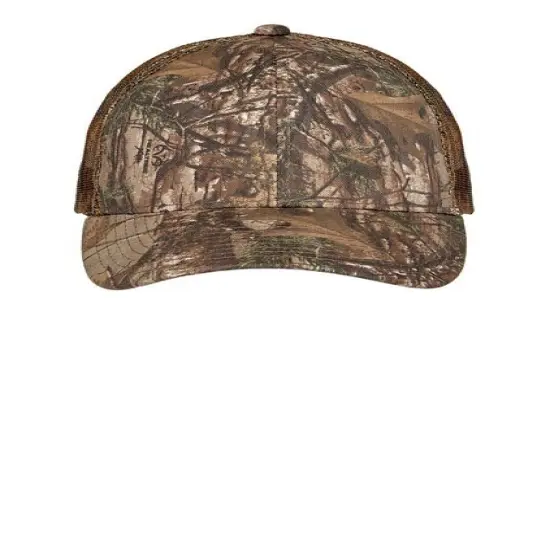 Port Authority&reg; Pro Camouflage Series Cap with Mesh Back Mossy O New Break Up {4}