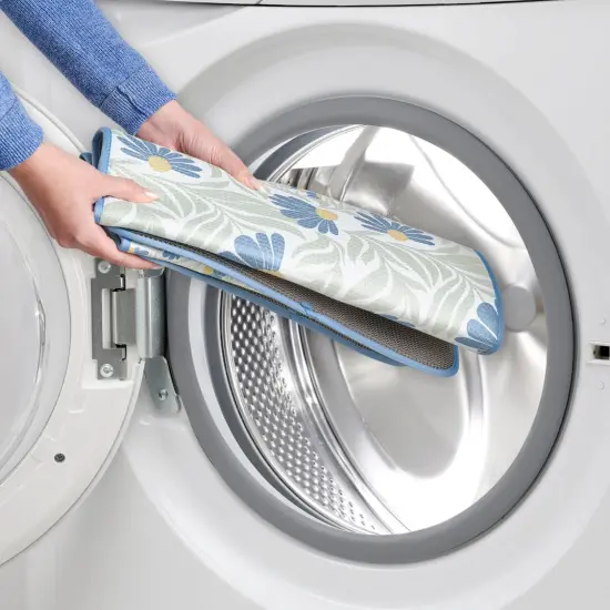 Blue Coneflower Microfiber Dish Drying Mats, Set of 2 {4}