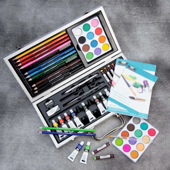 RSET-MM3000 | Essentials&trade; 85pc Mixed Media Beginners Travel Art Set {4}