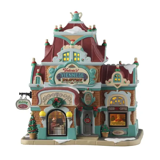 Valerie's Viennese Pastry - Lemax Caddington Village {1}