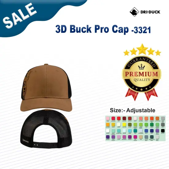 DRI DUCK&reg; 3D Buck Pro Cap Saddle {3}