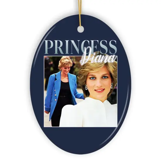 Regal Princess Diana Ornament, Elegant Gift and Decor for Royal Admirers {7}