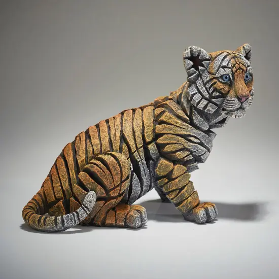 Edge Sculpture Tiger Cub Figurine 6.9in H {3}