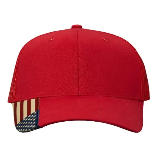 Kati&reg; USA Flag Mesh Cap Navy/ USA Mesh {6}