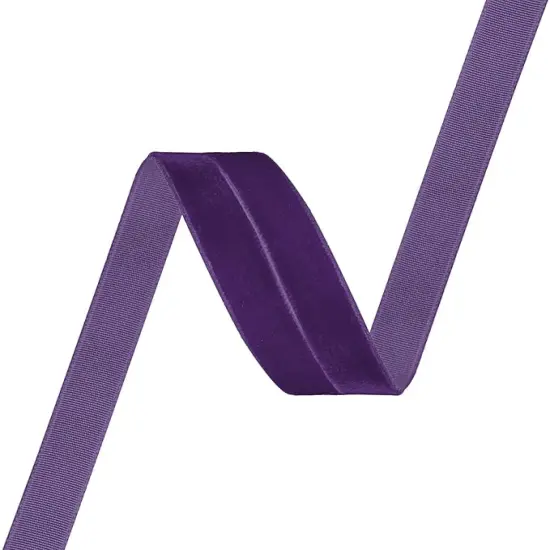 Purple Velvet Ribbon 3/8 inch &times; 25 Yards for Christmas Wreath Bow DIY Sewing Projects Gift Wrapping {2}