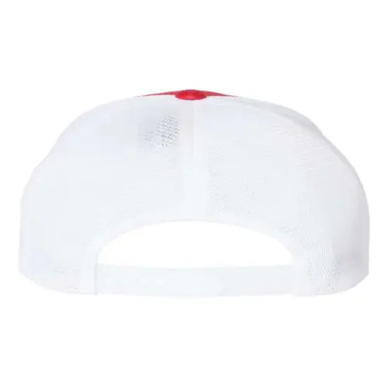 Flexfit&reg; Mesh Back Cap Red/ White {2}