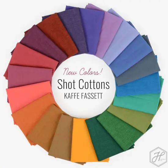 Wovens in Moss (scgp139.moss) | Shot Cottons | Kaffe Fassett | Free Spirit {2}