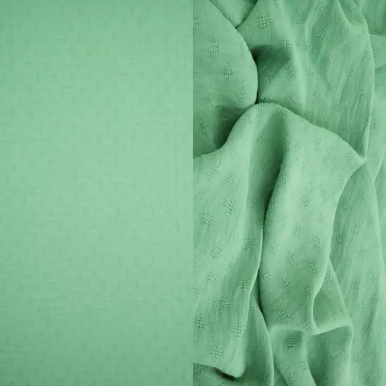 1 Yard Cey Airflow Woven Jacquard Fabric 59/60 Inch Wide 100% Polyester SAGE {1}