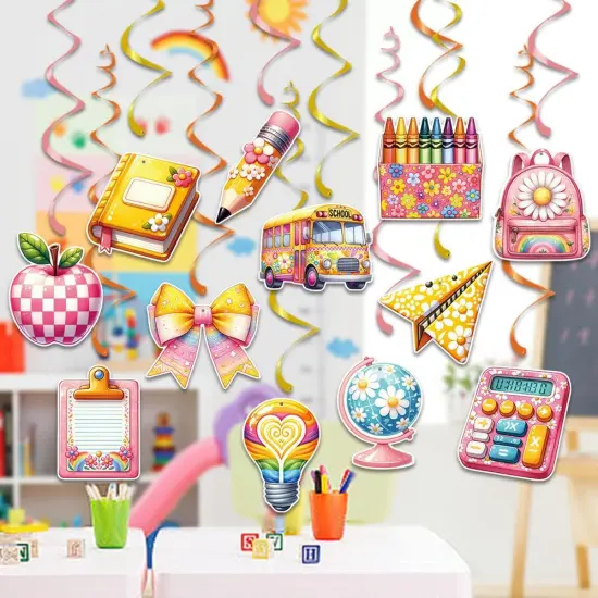 24PCS Back to School Decorations {3}