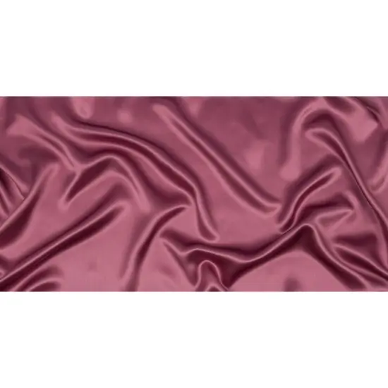 1 Yard Stretch Silk Charmeuse Fabric in Crushed Berry for Dresses and Gowns 40 inch Width {4}