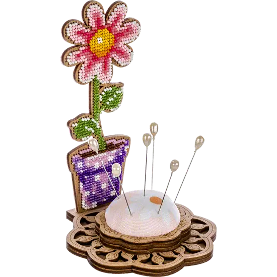 Bead embroidery kit on wood FLK-280 {3}