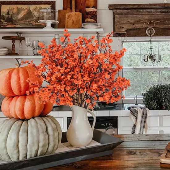 Fake Fall Flowers Real Touch Silk Flowers {2}