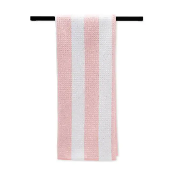 SUMMER BOLD PINK TEA TOWEL {2}
