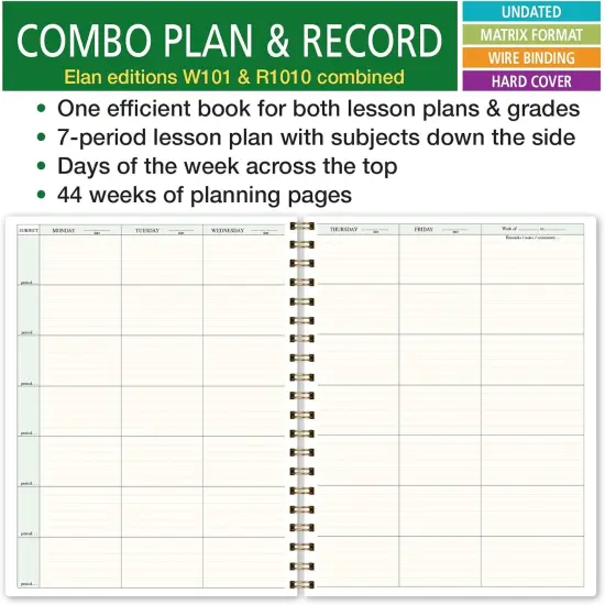 Hardcover Combination Plan and Record Book(Pink Marble) {4}