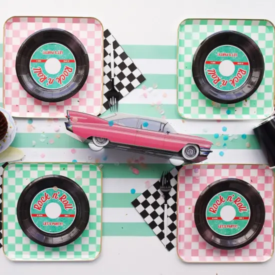 VINTAGE CRUISIN' CAR CENTERPEICE {2}