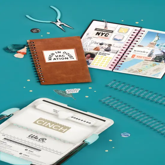 We R Cinch Wires 1" 4/Pkg-Silver {5}