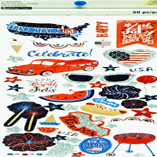 Recollections 4th Of July Themed Stickers {1}