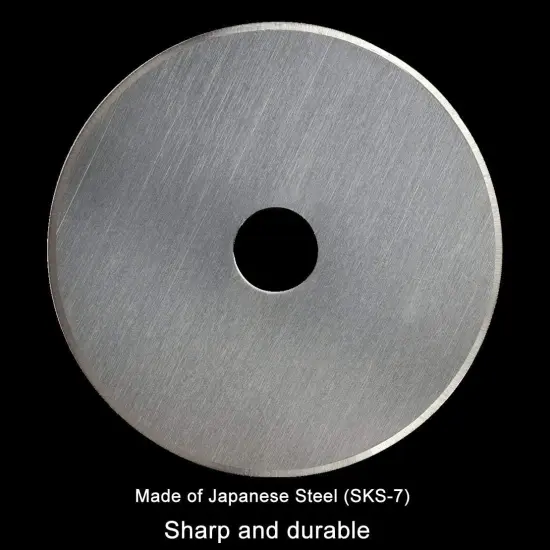 Rotary Cutter Blades 45mm 10 Pack Fits Fiskars, Olfa, Martelli, Dremel, Truecut, DAFA Rotary Cutter Replacement for Quilting Scrapbooking Sewing Arts &Crafts, Sharp and Durable {3}