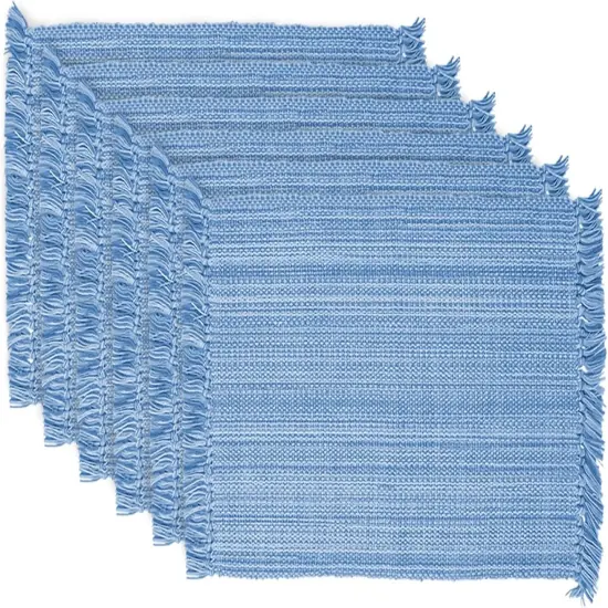 Tabletop Collection, Placemat Set3x19, Light Blue, 6 Piece {1}